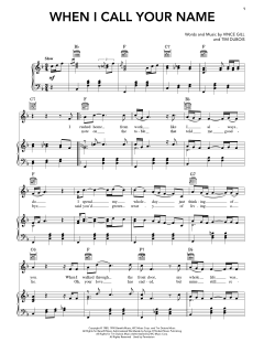 When I Call Your Name von Vince Gill (Download) 