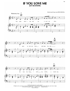If You Love Me (Let Me Know) von Elvis Presley (Download) 