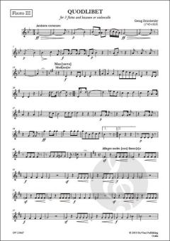 Quodlibet von Georg Druschetzky 