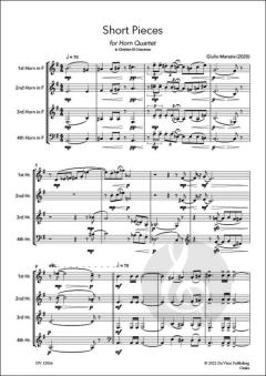 Short Pieces von Giulio Marazia 