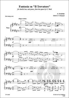 Fantasia su 'Il Trovatore' di G. Verdi von Antonio Scontrino 