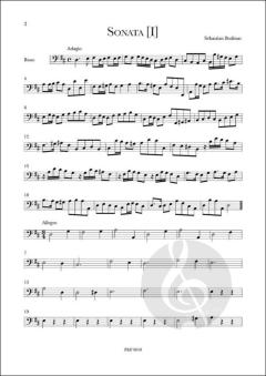 Pian & Forte 10: 2 sonate per flauto traverso e basso continuo von Sebastian Bodinus 