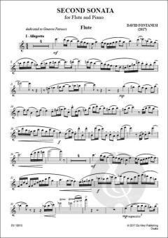 Second Sonata von David Fontanesi 