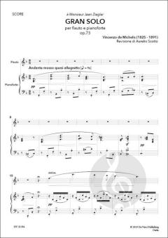 Gran Solo op. 73 von Vicenzo de Michelis 