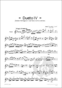6 sonate Vol.II, per flauto e cembalo von Christian Joseph Lidarti 