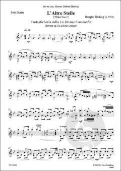 L'Altre Stelle, Reverie on The Divine Comedy von Douglas Hedwig 