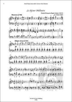 Overtures Piano Reductions von Daniel François Esprit Auber 