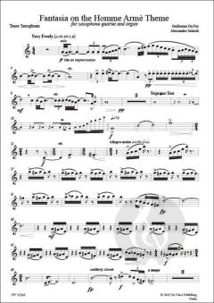 Fantasia on the Homme Armè Theme von Alessandro Salaroli 