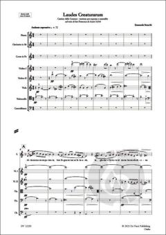 Laudes Creaturarum von Emanuele Stracchi 