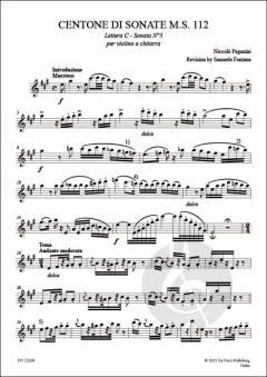 Centone di Sonate M.S. 112, Lettera C (No. 15) von Niccolò Paganini 