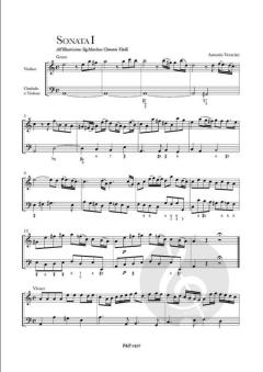 Pian & Forte 107: Sonate da camera, a violino solo (Opera seconda) von Antonio Veracini 