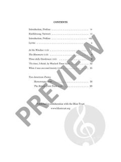 2 American Poems and other songs von Arthur Bliss 