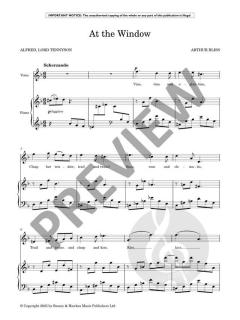 2 American Poems and other songs von Arthur Bliss 