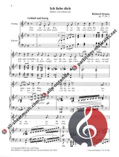 6 Lieder op. 37 von Richard Strauss 
