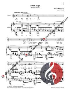 6 Lieder op. 37 von Richard Strauss 