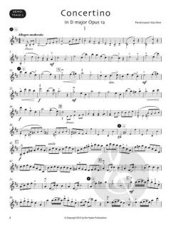 Concertino in D-Dur op. 12 von Ferdinand Küchler 