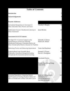 Assessment in Music Education 
