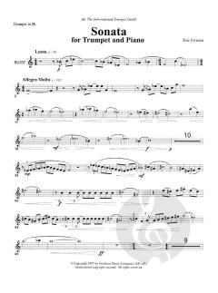 Sonata for Trumpet and Piano im Alle Noten Shop kaufen