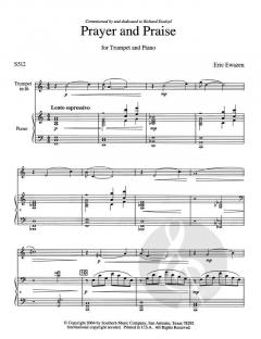 Prayer and Praise von Eric Ewazen 