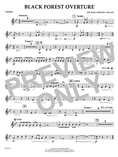Black Forest Overture von Michael Sweeney (Download) 