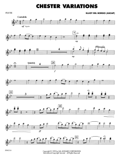 Chester Variations von Elliot del Borgo (Download) 
