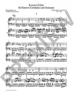 Konzert D-Dur op. 10/1 von Johann Stamitz 