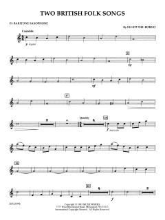 Two British Folk Songs von Elliot del Borgo (Download) 