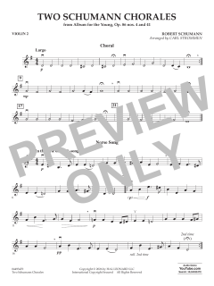2 Schumann Chorales von Robert Schumann (Download) 