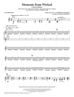 Moments from Wicked von Stephen Schwartz (Download) 