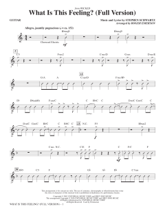 What Is This Feeling? (Full Version) von Stephen Schwartz (Download) 
