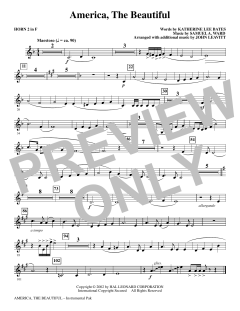 America The Beautiful von Samuel Augustus Ward (Download) 