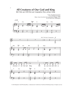 All Creatures of Our God And King von Franz von Assisi (Download) 