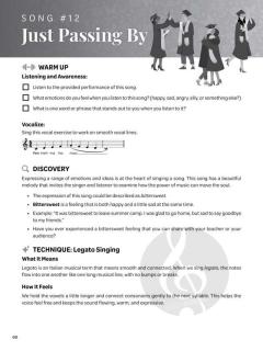Songs and Lessons for the Progressing Singer 