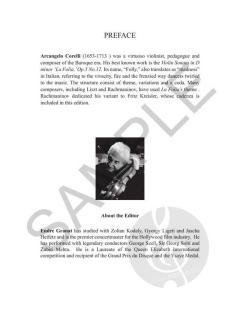 La Folia von Arcangelo Corelli 