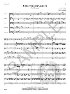 Concertino Da Camera von Antonio Salieri 