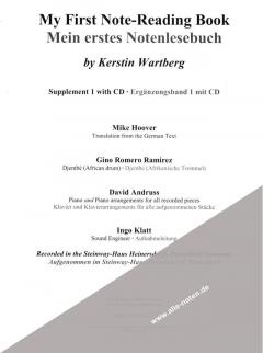 Schritt für Schritt: Mein erstes Notenlesebuch von Kerstin Wartberg 