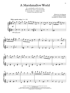 A Marshmallow World von Carl Sigman (Download) 