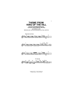 Theme From King Of The Hill von Brian Blush (Download) 