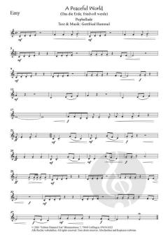 A Peaceful World (Das die Erde, Friedvoll werde) von Gottfried Hummel (Download) 
