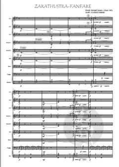 Zarathustra Fanfare von Richard Strauss 