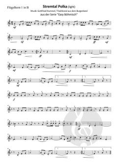 Der Tophit der Blasmusik: Stremtalpolka (light) von Gottfried Hummel (Download) 