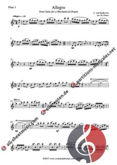 3 Mechanical Duets von Ludwig van Beethoven 