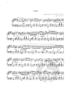 Morceaux de Salon, Op. 10, And Six Moments Musicaux, Op. 16 von Sergei Rachmaninow 