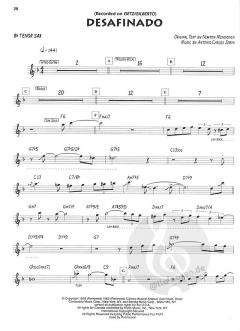 Bossa Novas (Artist Transcriptions) von Stan Getz 