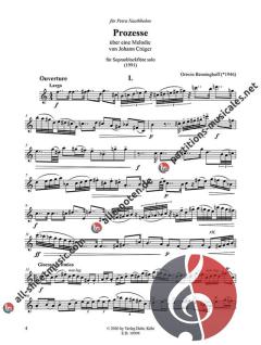 Prozesse über eine Melodie von Johann Crüger von Ortwin Benninghoff 