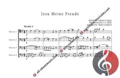 Bach Chorale Bassoon Collection von Johann Sebastian Bach (Download) 