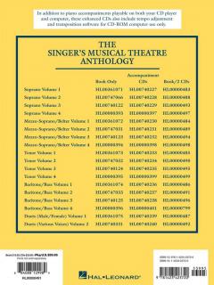 Singer's Musical Theatre Anthology Vol. 2 Baritone/Bass 