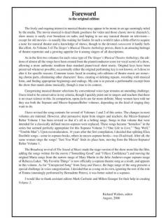 Singer's Musical Theatre Anthology Vol. 3 Soprano von Richard Walters 