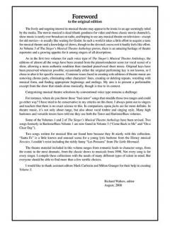 Singer's Musical Theatre Anthology Vol. 3 Baritone/Bass von Richard Walters 