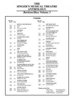 Singer's Musical Theatre Anthology Vol. 3 Baritone/Bass von Richard Walters 
